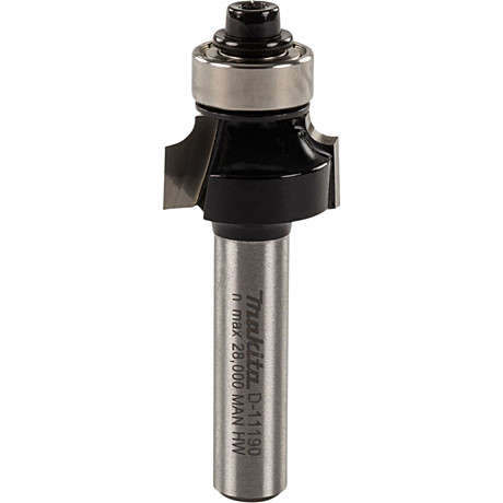 Фреза Makita карнизная(д\закругления),2лезвия,хв-8мм,R3х9.5мм